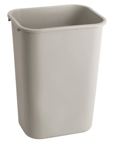 PROREGAL Rubbermaid Rechteckiger Abfallbehälter 39 Liter HxBxT 50,5 x 27,9 x 38,7 cm Polyethylen Grau