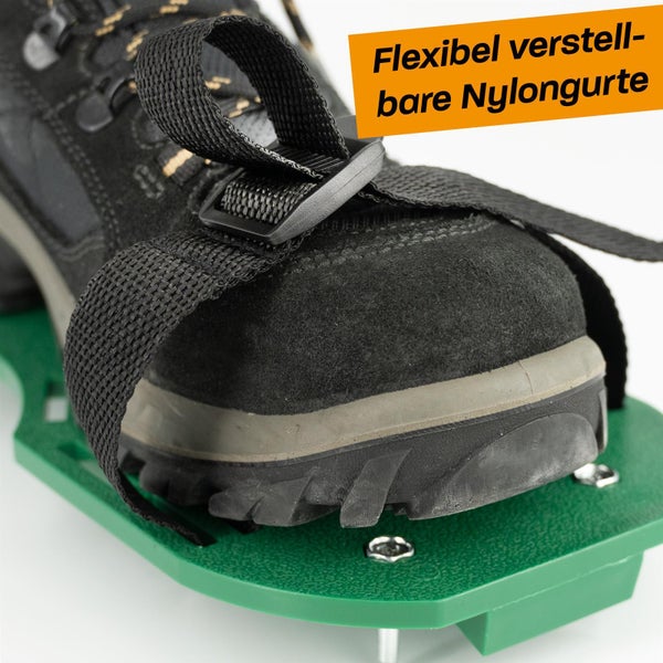 Hinrichs Nagelschuhe - 2x Nagel Schuhe in 30x13,3cm & Spikes 25mm
