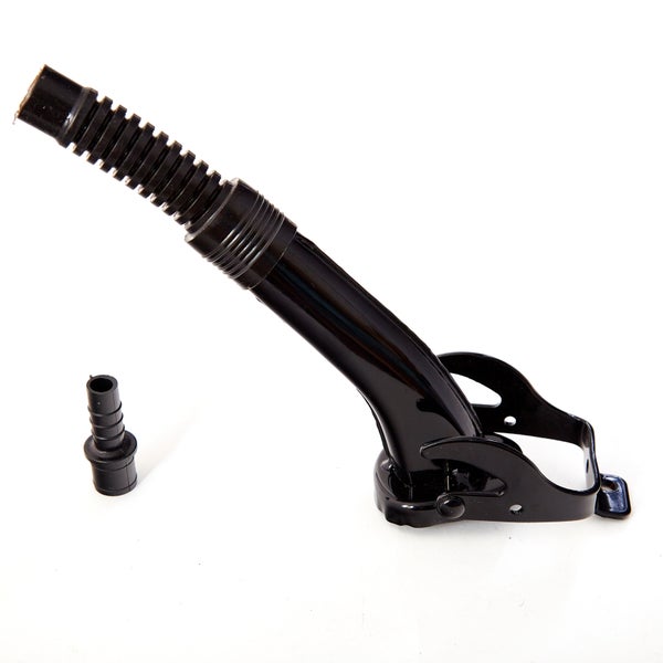 BW® Ausgießer flexibel für Kraftstoffkanister Metall Benzinkanister 5 / 10 / 20 Liter - Flex Standard - Schwarz - RAL 9005 - Made in Europe