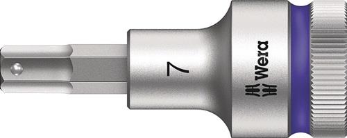 Wera Steckschlüsseleinsatz 8740 C HF 1/2 SW 7 mm Länge 60 mm - 5003823001