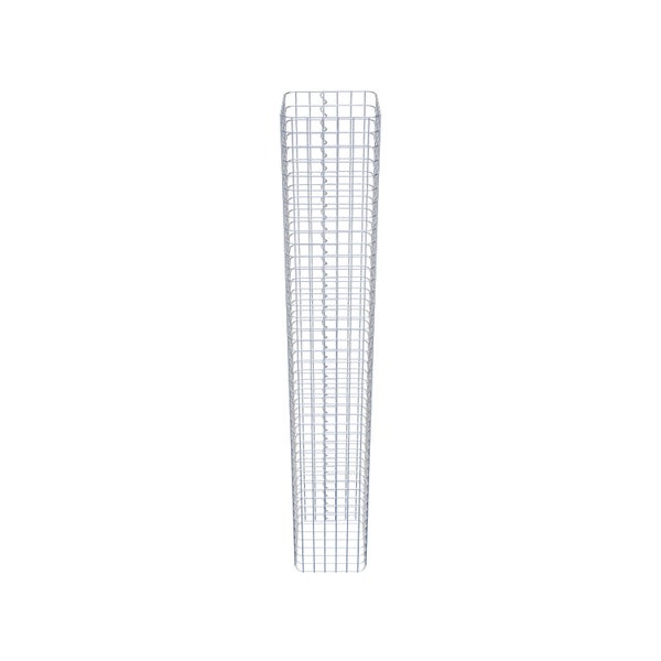 Gabionensäule 32 x 32 cm MW 5 x 5 cm eckig - Höhe: 2,10 m