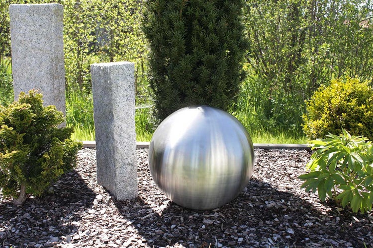 Edelstahlkugel Gartenkugel Dekokugel SferaInox 42cm matt 10978