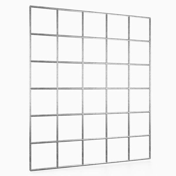 Gitter 10 x 10 cm Maschenweite - Maße: 60 x 50 cm