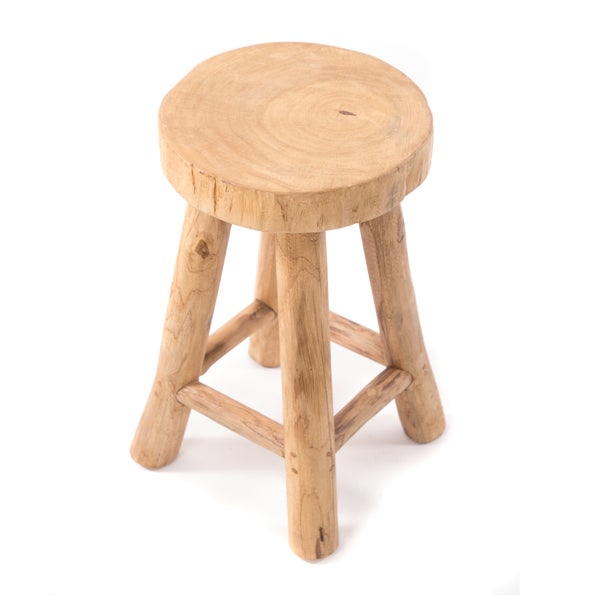 Hocker aus Holz