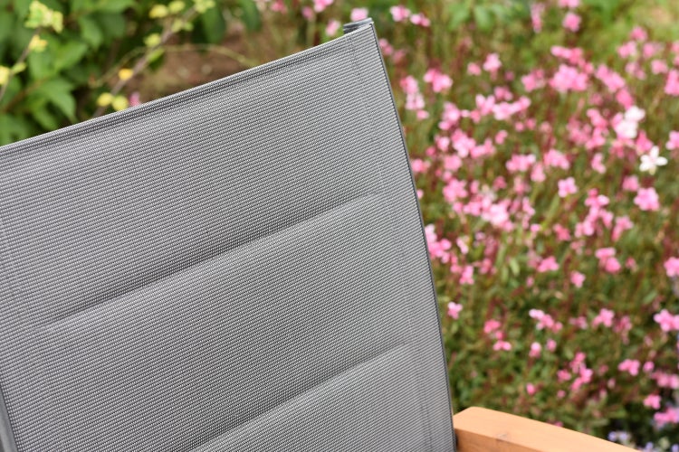Paxos Gartensessel, gepolstert, klappbar, 2er Set
