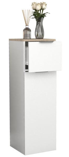 Badmöbel Midischrank Badschrank  Schublade Donali