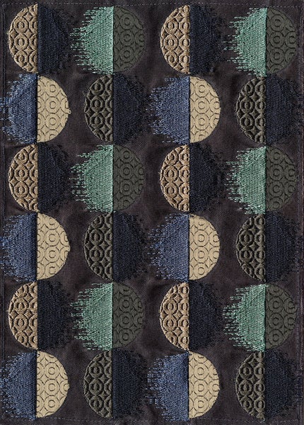 Textil mit Halbkreis-Muster