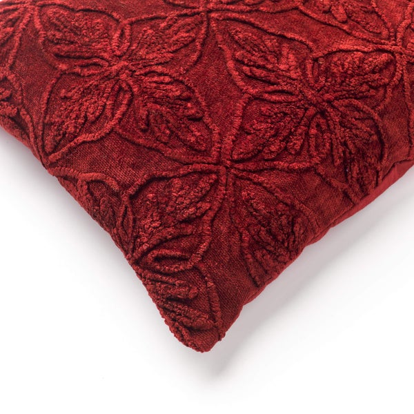 Amar Kissenbezug - Mit Blumenmuster 40x60 cm, Rot