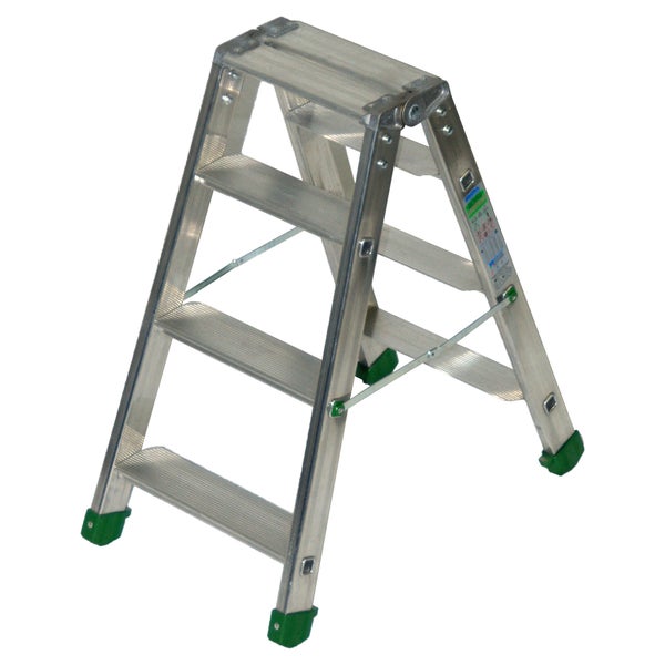 Aluminium-Trittleiter mit drei Stufen