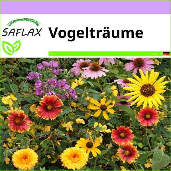 SAFLAX  - Vogelträume - Mix - 1000 Samen