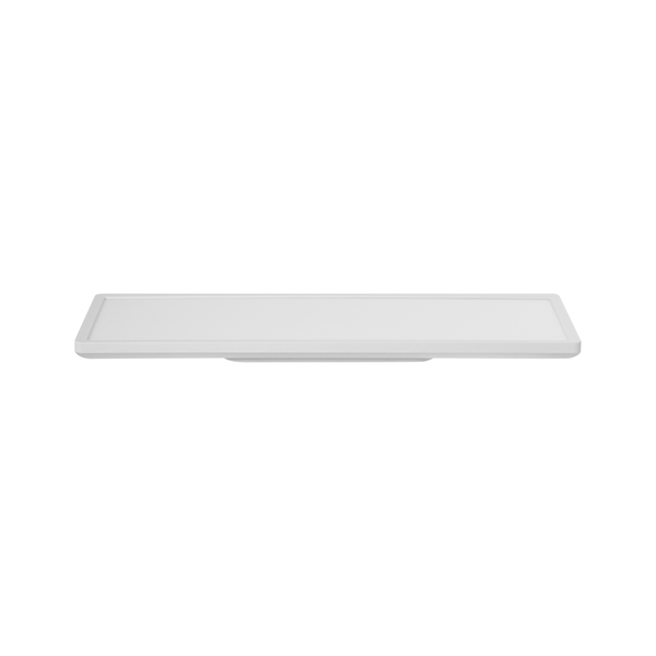 Rechteckige LED Deckenleuchte mit flachem Design zur direkten Deckenmontage
