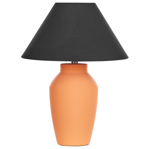 Tischleuchte RODEIRO Keramik Orange