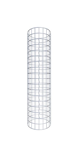 Gabionensäule Durchmesser 32 cm MW 5 x 5 cm rund - Höhe: 90 cm