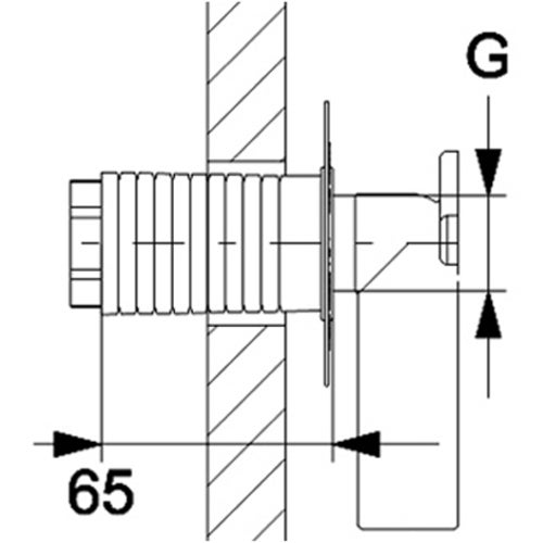 HAAS Dichtfix Kombi-Paket mit Messing Baustopfen, 6660