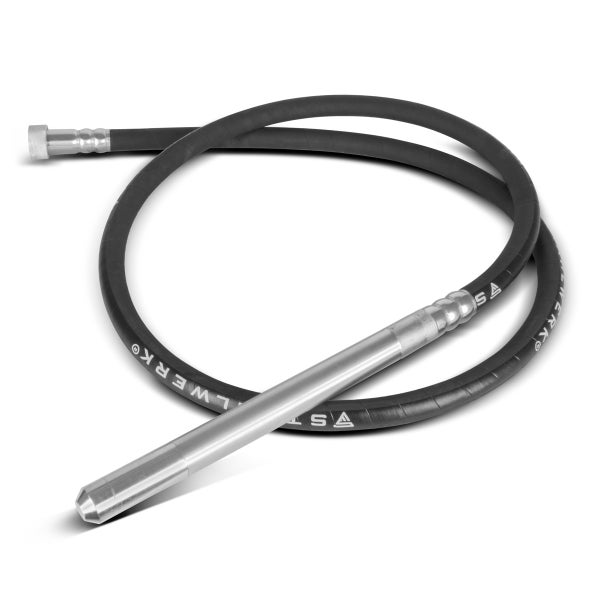 Betonrüttler mit biegsamer Welle