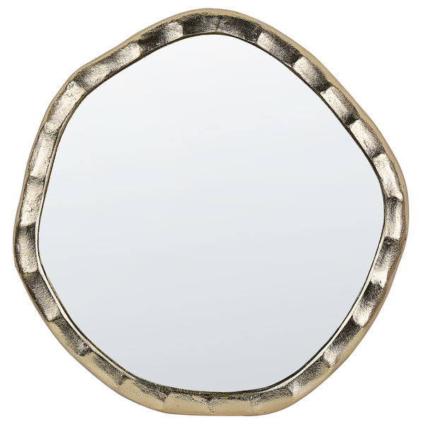 Wandspiegel ANGKE 42 cm 40 cm Metall Gold