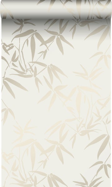 Origin Wallcoverings Tapete Bambusblätter Beige - 53 cm x 10.05 m - 347735