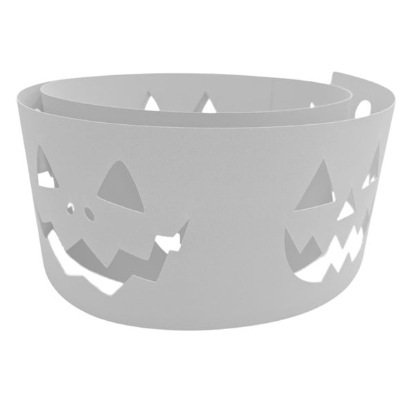 Halloween Windlicht mit Kürbisgesicht