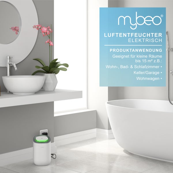 MyBeo Luftentfeuchter elektrischer Entfeuchter Dehumidifier
