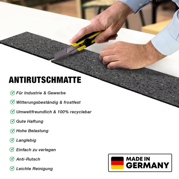 FLOORDIREKT Terassenpad - zum Bautenschutz -  Rolle - 8 cm Breite - 10 m Länge