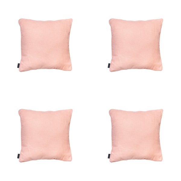 Dekokissen Neapel-Lachs - Ca. 50x50 cm - 4er-Set