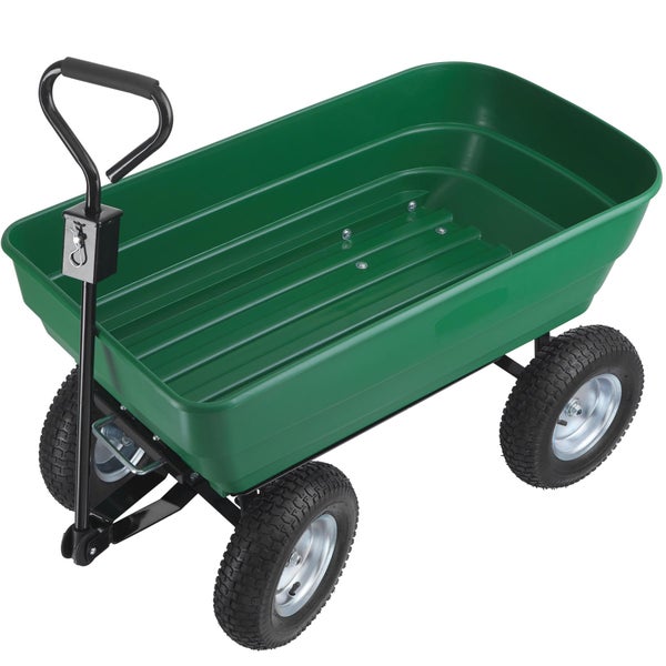 Gartenwagen tectake Tummi mit Kippfunktion Belastbarkeit 300 kg