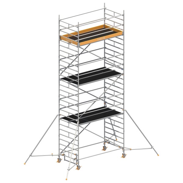 Rollgerüst mit drei Arbeitsplattformen