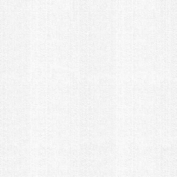 Innenraum mit graublauem Sessel, Beistelltisch mit Topfpflanze und Waldtapete