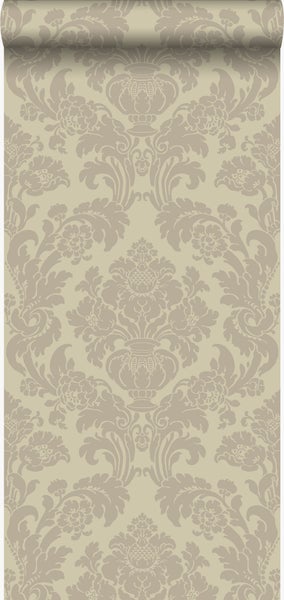 Rolle Tapete mit klassischem Blumenmuster