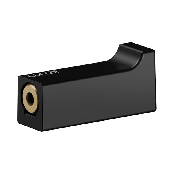 KEUCO Edition 11 Black Selection Handtuchhaken, schwarz-matt
