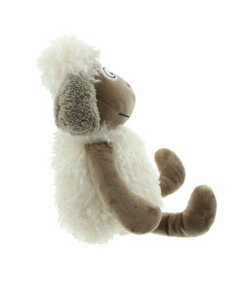 FRANK FLECHTWAREN | Türstopper Schaf, POLYESTER, Höhe 25 cm, Gewicht ca. 1 kg