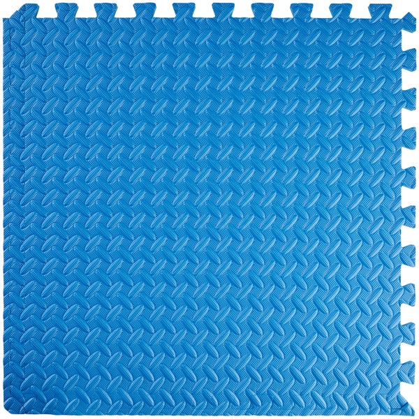 Schutzmattenset tectake leichte Reinigung und flexibel erweiterbar 24-teilig mit 48 Randstücken 61 x 61 cm