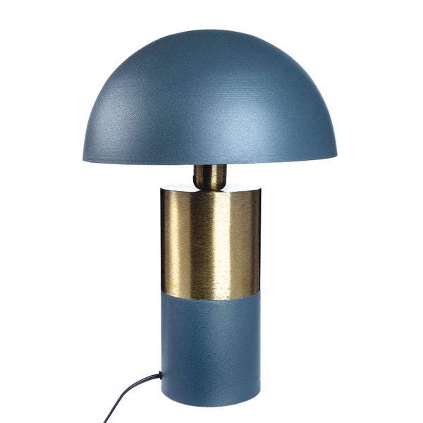 Tischleuchte GILDE Lampe Höhe 45 cm dunkelgrün Metall