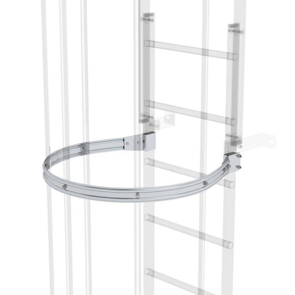 Schutzkorb für Steigleiter