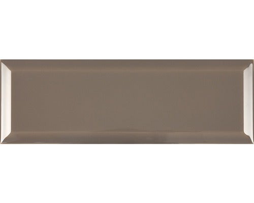 Metro-Fliese mit Facette Montesco Woodland glänzend 10x30cm