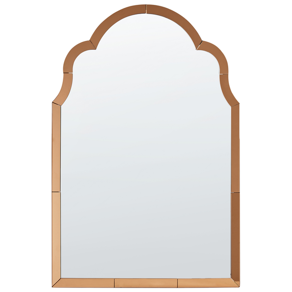 Dekorativer Wandspiegel mit verzierter Einfassung