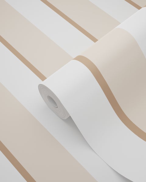 Tapetenrolle mit Streifenmuster