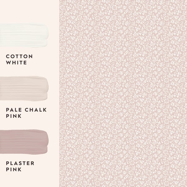 Tapete mit floralem Muster