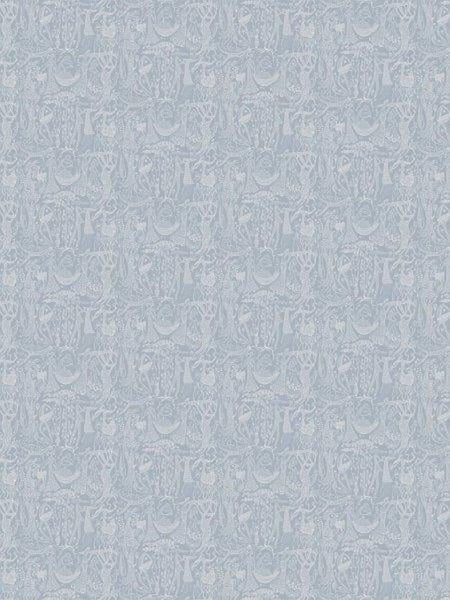 Borastapeter Tapete menschlichen Silhouetten Graublau - 53 cm x 10.05 m - 660694