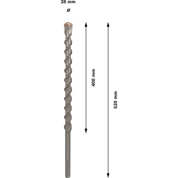 Lagerregal mit drei Böden und einer Traglast von 400 kg, Abmessungen 200 cm Höhe, 120 cm Breite und 45 cm Tiefe