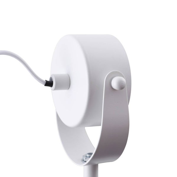 Weiße Aufbaustrahler Leuchte mit Kabel