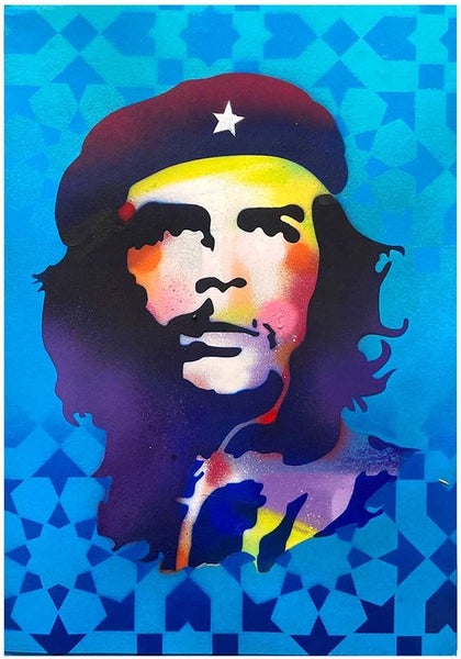 Che Guevara Schablone - 2 Schichten Kunststoff A3 Schablone