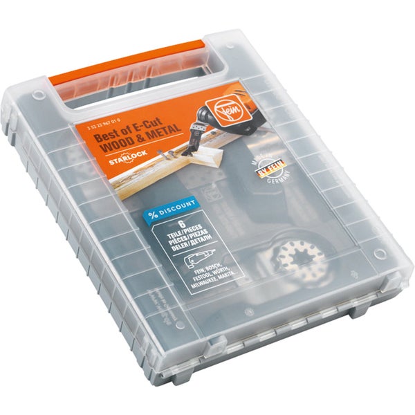 Fein Sägeblätter Set für Holz und Metall im Aufbewahrungskoffer