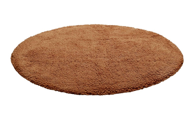 Badteppich Terracotta Ole WECONhome Basics 90 cm rund