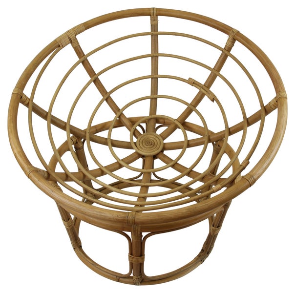 Papasan Sessel aus Rattan