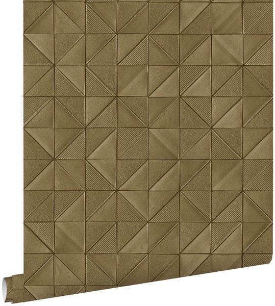 ESTAhome Tapete 3D-Muster Bronze - 50 x 900 cm - 139326