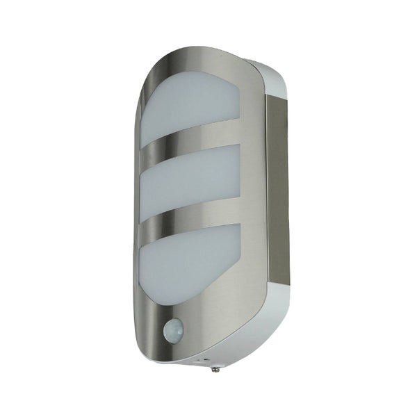 Außenwandleuchte aus Metall mit Bewegungsmelder