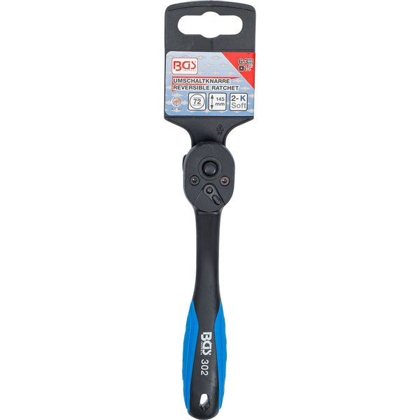 BGS Umschaltknarre, 6.3 Millimeter, 1/4 Zoll