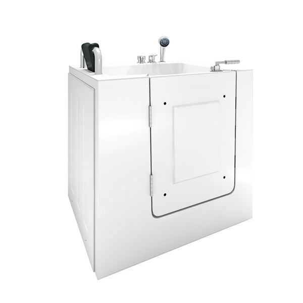 Senioren Sitzwanne Badewanne mit Tür S02-TH-C-L 100x78 cm
