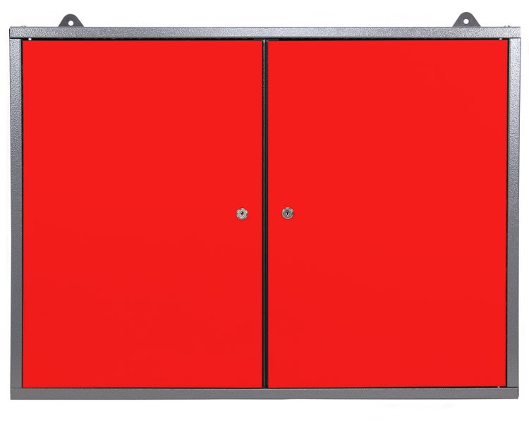Ondis24 Werkstatt Set Schöpfer 240 cm 3 Schränke rot, Werkstatteinrichtung, Werkbank